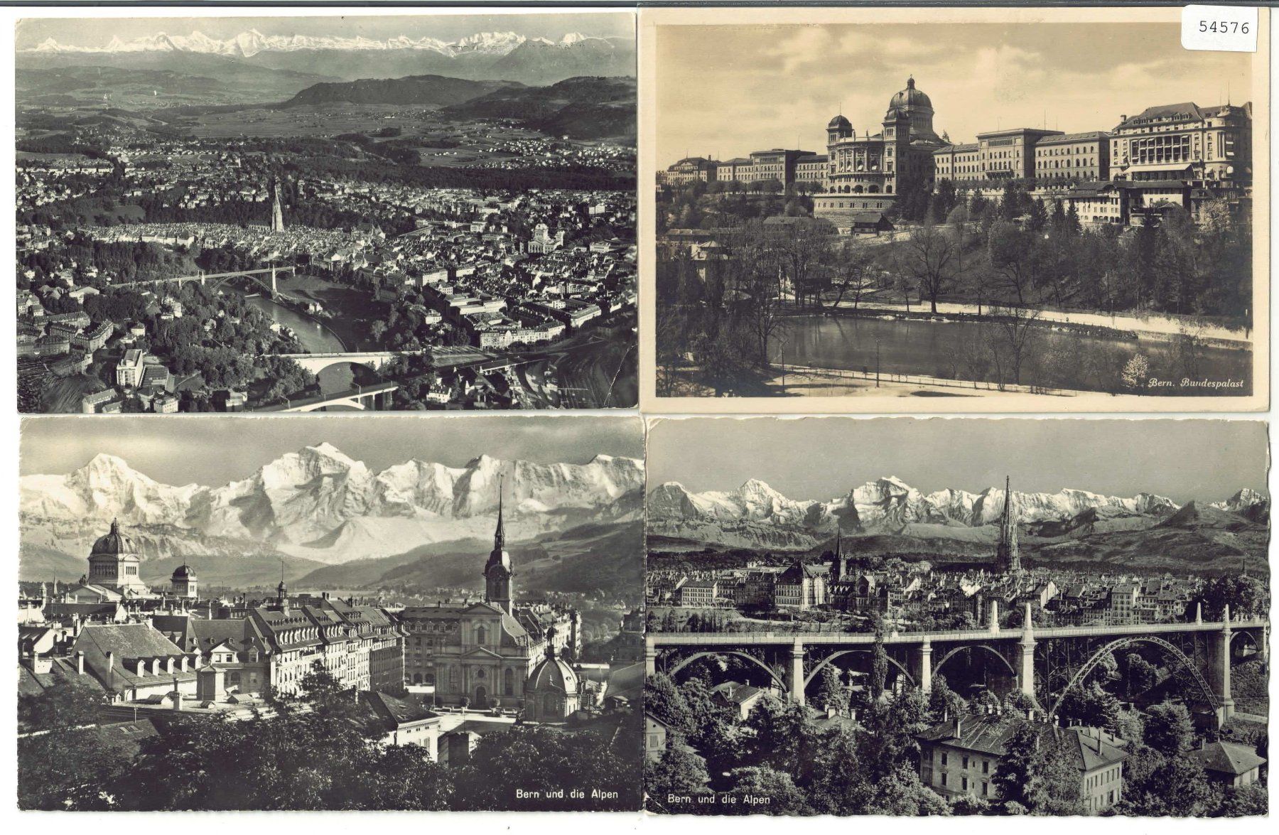 Ansichtskarten: 4 AK - Bern – Gebraucht aus Ettingen von Kartenplanet