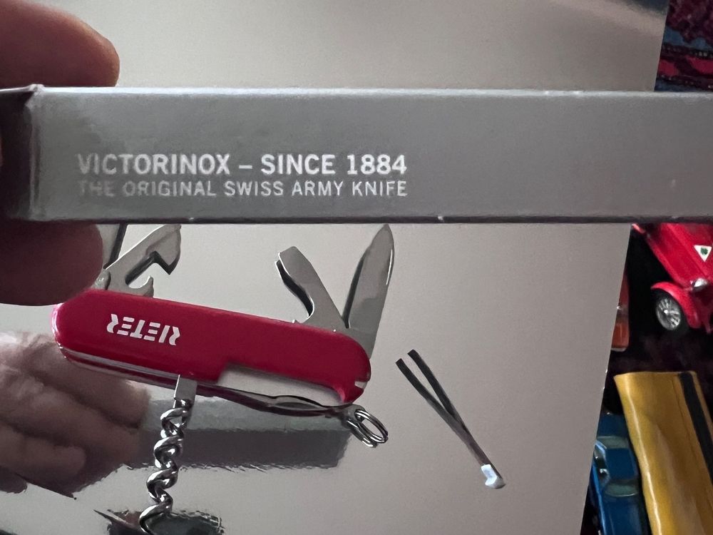 Victorinox swiss army knife Sackmesser mit Logo und Wappen (Neu und ...