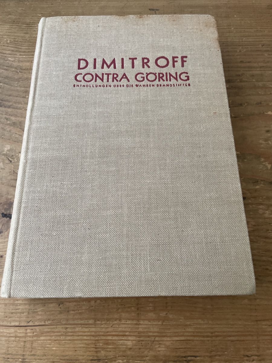 Bücher: Antikes Buch Dimitroff Contra Göring 1934 Braunbuch 2 – Gebraucht aus Winterthur von cheerio97