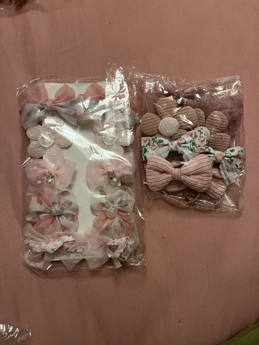 Accessori per capelli: Haarschmuck Set Kinder Bogen Blumen Rosa NEU – Nuovo e nell'imballaggio originale da Olten venduto da sae_82z2 9