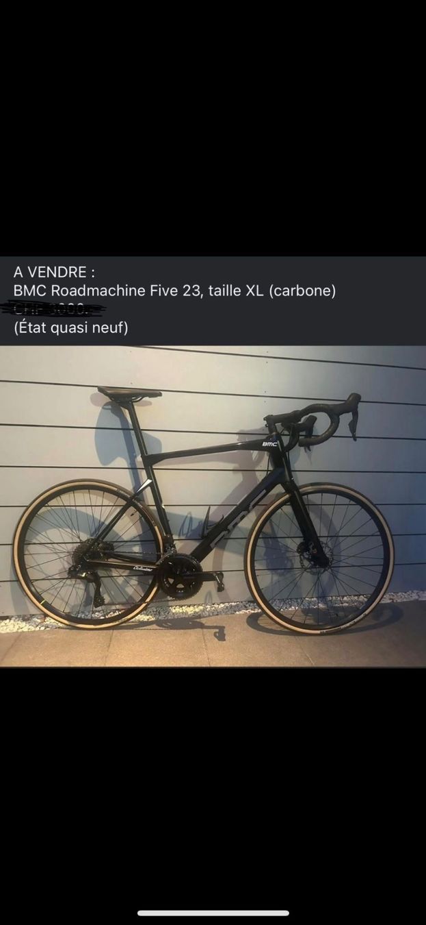 BMC Biciclette: BMC Roadmachine Five 23, XL – Nuovo (secondo la descrizione) da Genthod venduto da sebsev 1