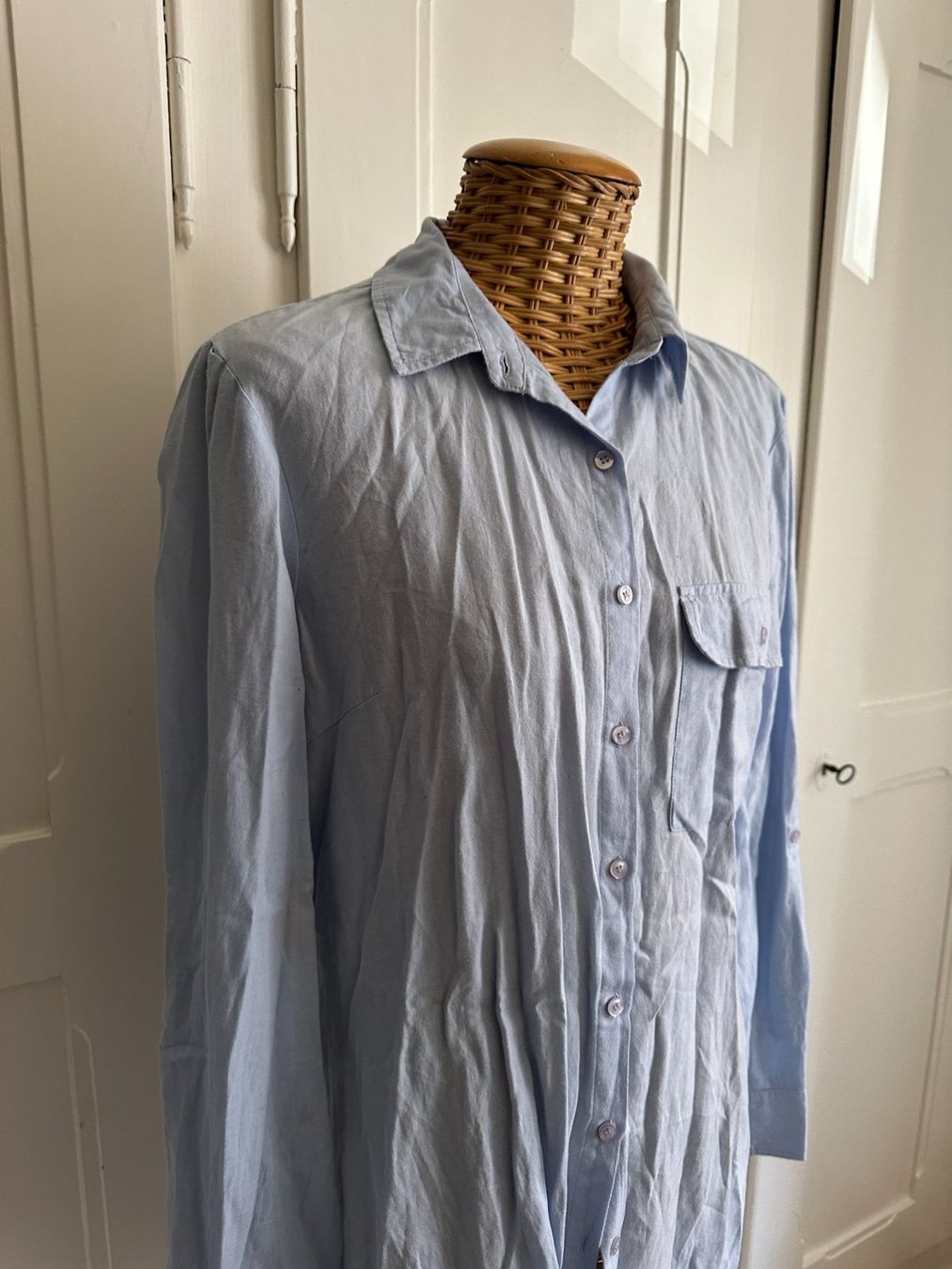 Tally Weijl Blusen: Longbluse hellblau L – Gebraucht aus Zürich von Diazaio 1