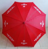 💥 Brauerei HÜRLIMANN Bier Regenschirm altes Logo 3 Fässli