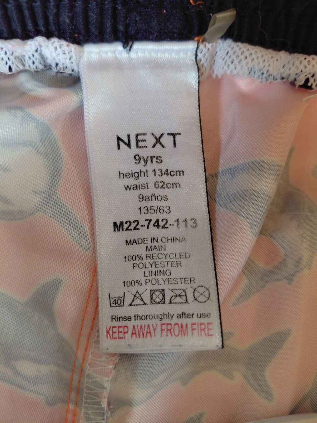Next Caleçons de bain: Coole Badeshorts Gr. 134 – D'occasion à Turgi par aprilhexxe 1