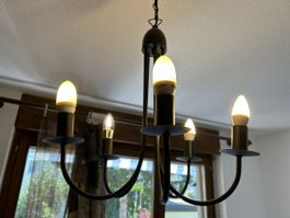 Hängeleuchte Deckenlampe 5-flammig inkl Leuchtmittel