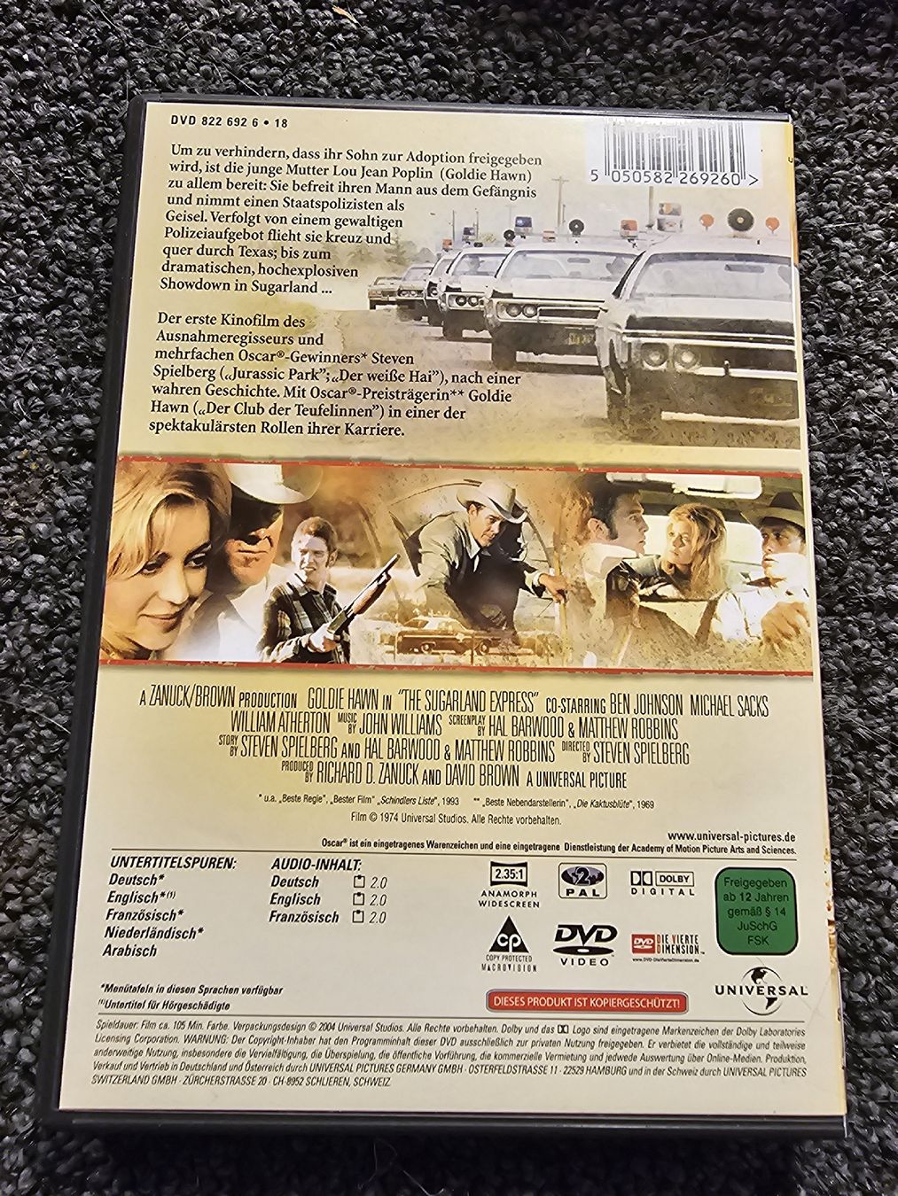 Tutti i DVDs: Sugarland Express (22007) – Usato da Ruswil venduto da jan_bxl5 1