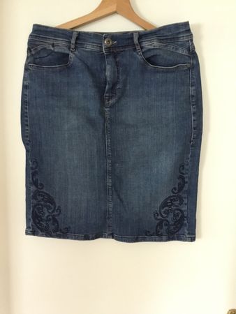 Jeansjupe