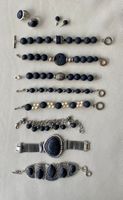 Schmuck aus Lavastein - Bracelet  Set = 12 Stück