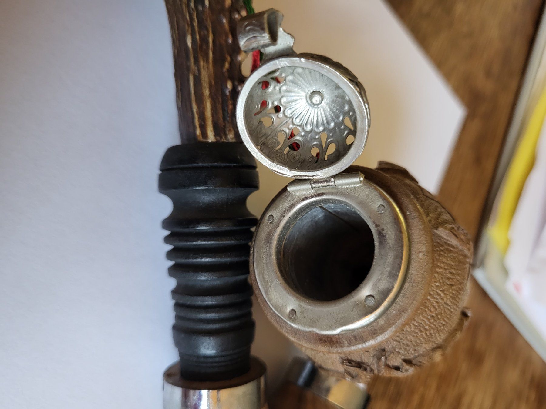 Pipe & Accessori: Ungebrauchte Taback pfeife holz schnitzerei gems steinbock – Nuovo (secondo la descrizione) da Turbenthal venduto da kai_6277 8