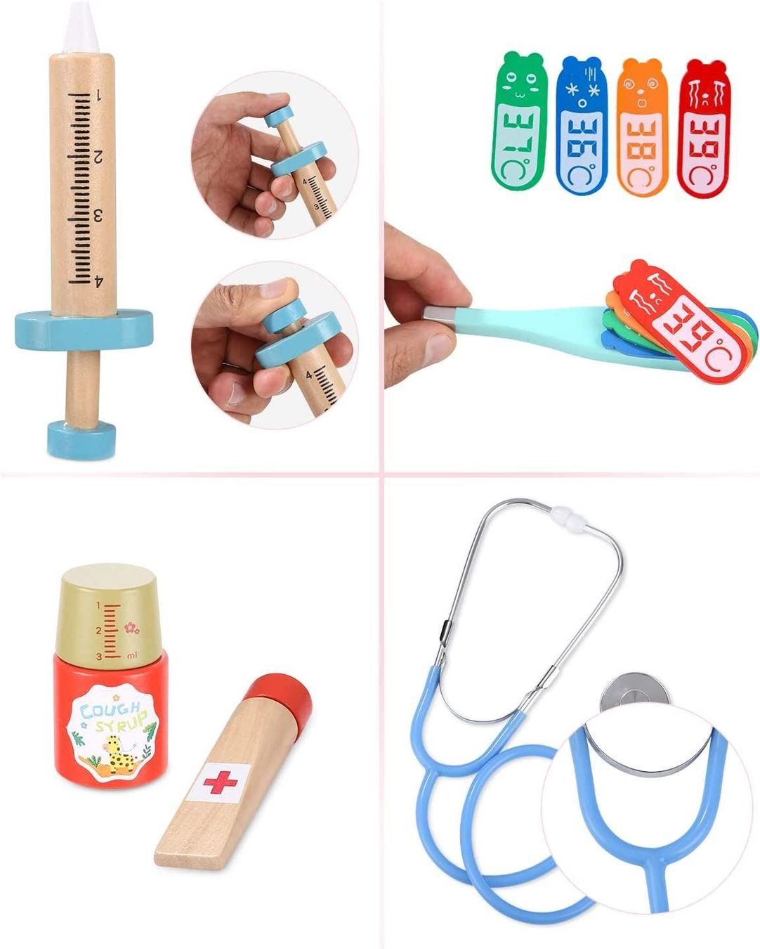 Giocattoli: Kinder Arztkoffer Spielset Arzttasche – Nuovo (secondo la descrizione) da Thun venduto da Top32 2