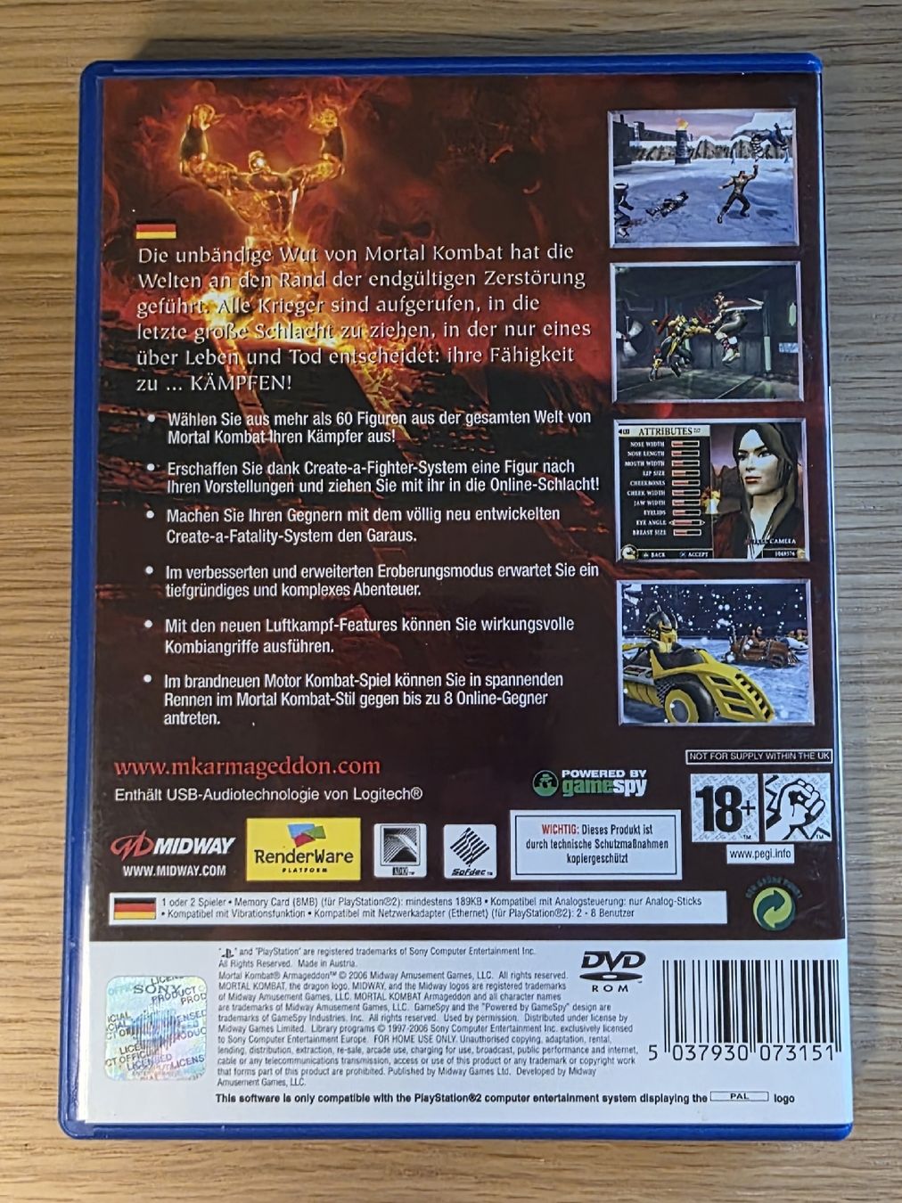 Sony Giochi: Mortal Kombat Armageddon PS2 PlayStation 2 komplett – Usato da Bern venduto da Tommy.Z 3