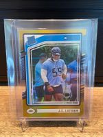 J.C. Latham RatedRookie Gold Die-Cut 14/25 Panini Donruss 24