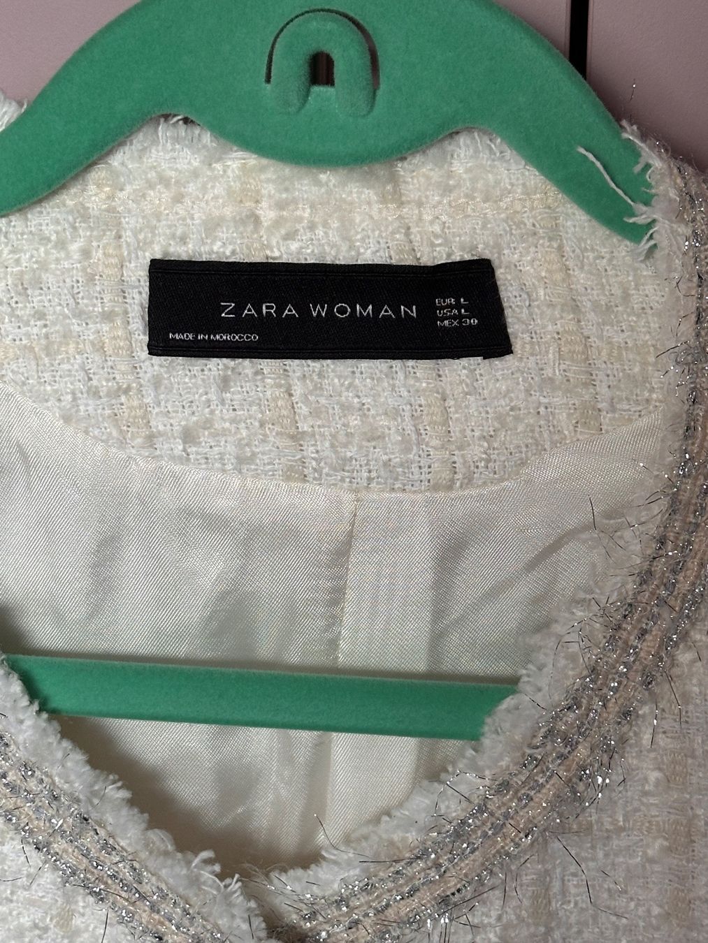 Zara Jacken: Zara Blazer Tweed weiss gr. L – Neu (gemäss Beschreibung) aus Hägendorf von Moro143 6