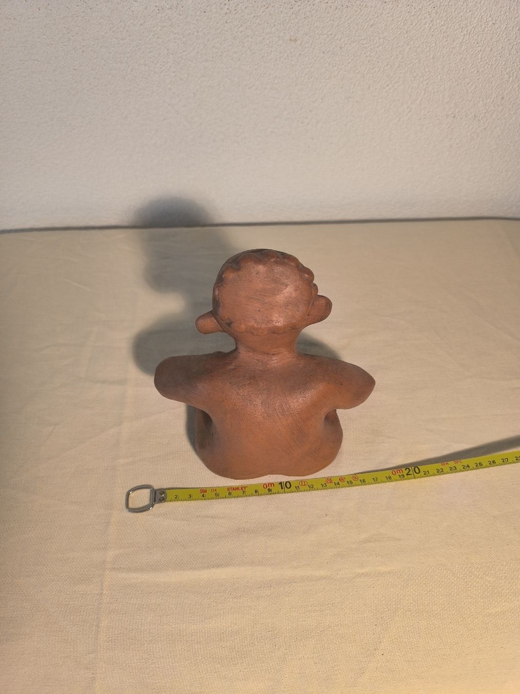 Sculture & Statue: Tonfigur sitzend getöpfert handgemacht – Usato da Zürich venduto da cashcash 5
