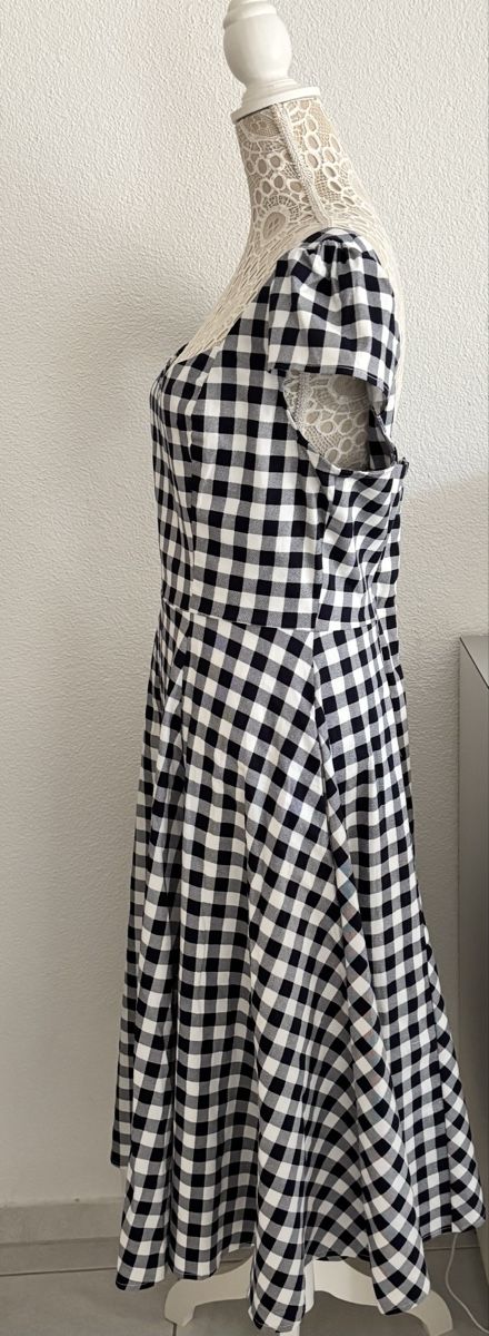 Kleider: Rockabilly-Kleid navy Gr. 42 – Neu (gemäss Beschreibung) aus Eglisau von 3flower-power3 4
