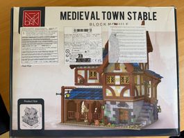 Klemmbausteine Medieval Town Stable Neu
