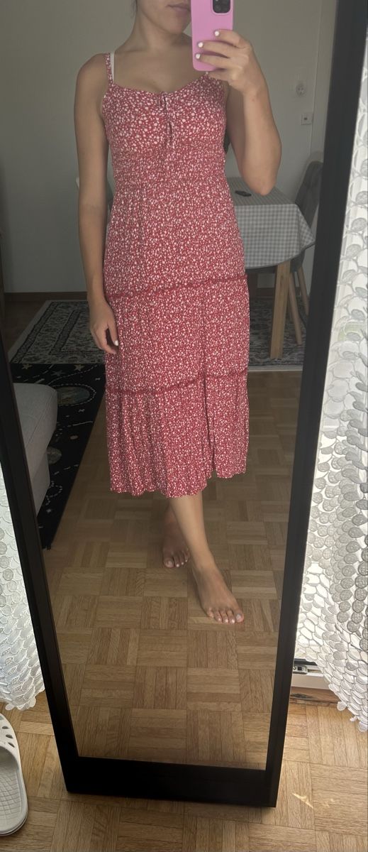 Hollister Vestiti: Hollister Maxikleid mit Muster – Usato da Wettingen venduto da sar_k7hg