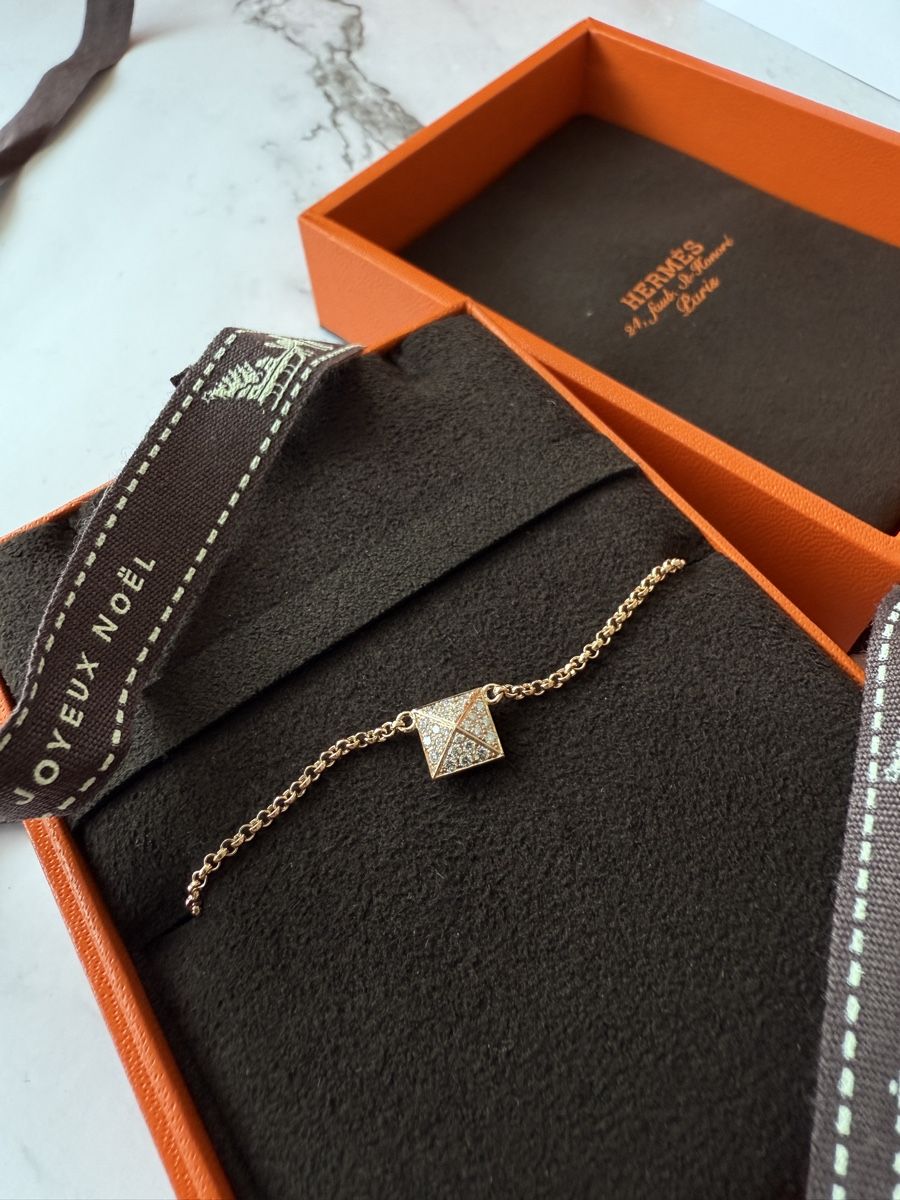 Hermès Bracciali & Braccialetti: Hermès Bracelet Clou d'H, petit modèle – Nuovo e nell'imballaggio originale da Genève venduto da Sally_LuxxyGeneva