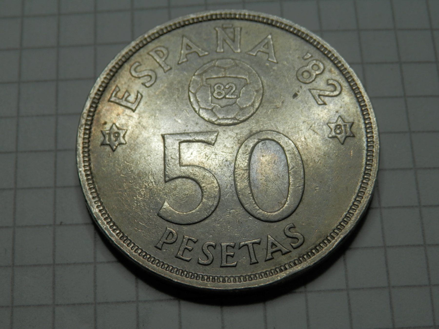 Tutti le monete: Spanien 50 Peseten, 1980 – Usato da Weiach venduto da weiach81 1
