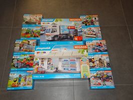 Migros Playmobil Mania Komplett Set, alle 12 Sets  *NEU/OVP*