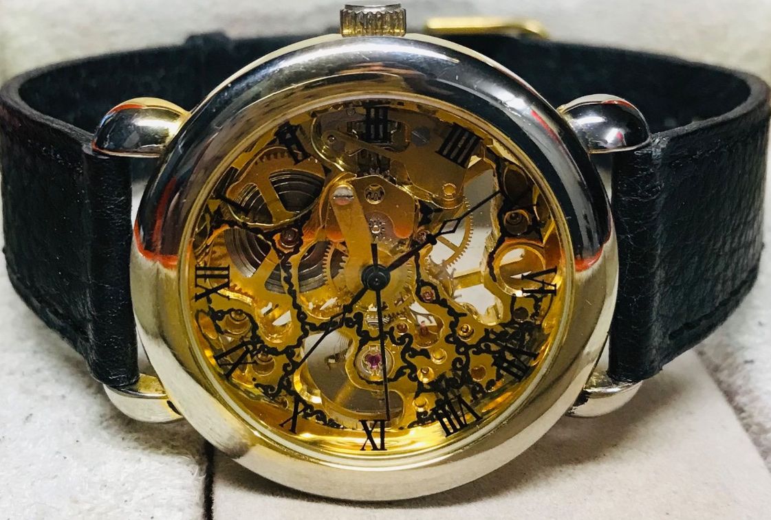 Orologi: Anonym Skelette Handaufzug Uhr – Usato da Untersiggenthal venduto da TimeandShine 7