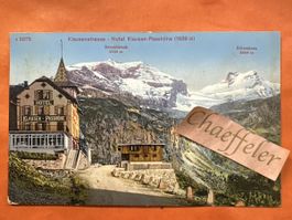 Ansichtskarte 1921 Hotel Klausen-Passhöhe gelaufen 
