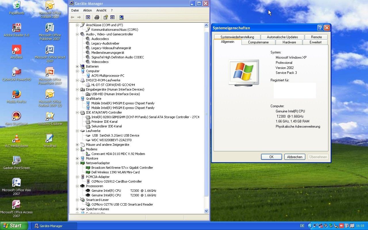 Dell Notebook: Dell Latitude D620 Windows XP & OFFICE 2007, Serial - RS-232 – Usato da MAGDEN venduto da GoldenEagle2020 5
