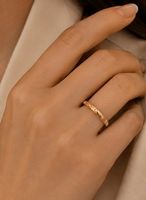 Ring 14k vergoldet mit Garantie