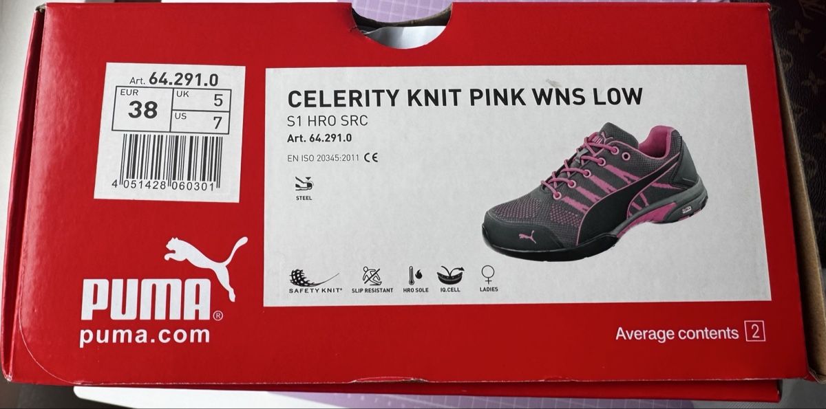 Puma Scarpe da donna: Puma Celerity Knit Pink Wns Low Grösse 38 – Nuovo e nell'imballaggio originale da Ebikon venduto da jov_w5ww