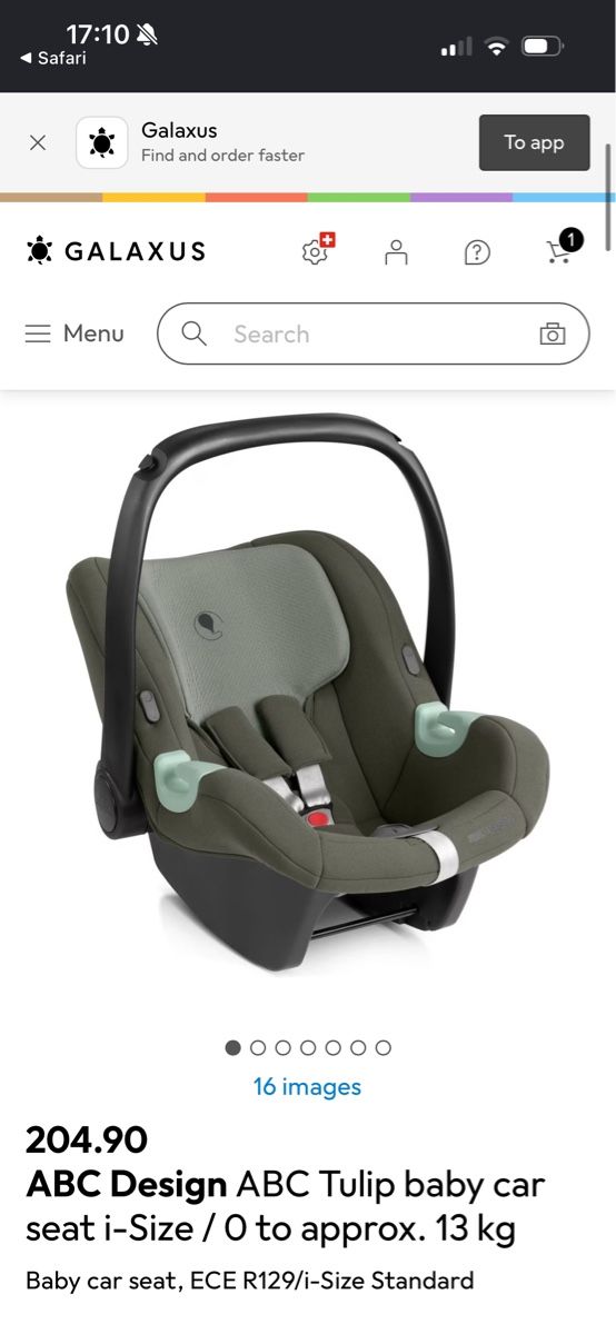 ABC Design Seggiolini per auto: Abc design baby car seat – Usato da Adliswil venduto da zso_8pzj 1