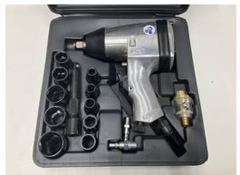 1/1/2 Druckluft-Schlagschrauberset 16-tlg.  Neu