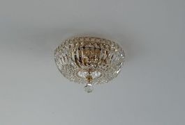 Kristalllampe Deckenleuchte Basfor 300 gold