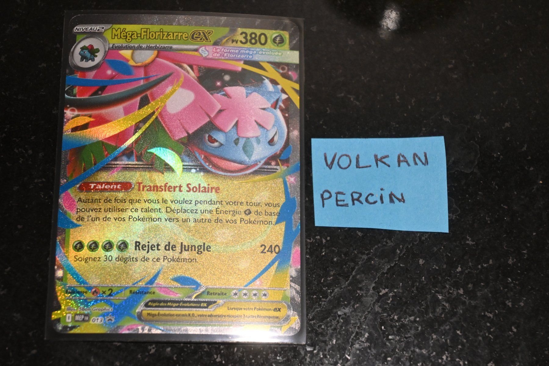 Pokémon Carte collezionabili: Mega Florizarre ex (MEP 013) FR – Nuovo (secondo la descrizione) da Aigle venduto da PSAPOKEVOVO