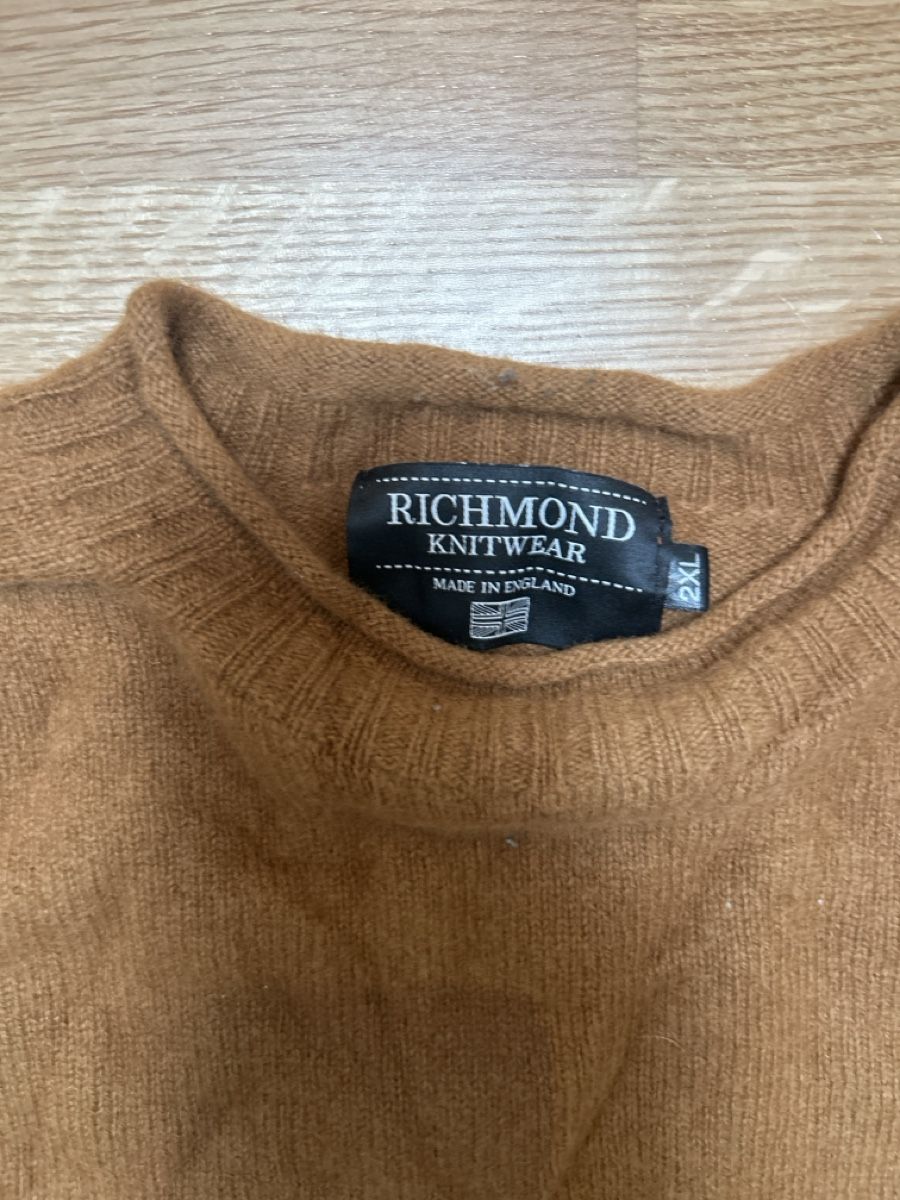 Pulls & Sweat-shirts: RICHMOND Wolle Pullover braun Grösse 2XL  – D'occasion à Luzern par ThrowbackVintage 1