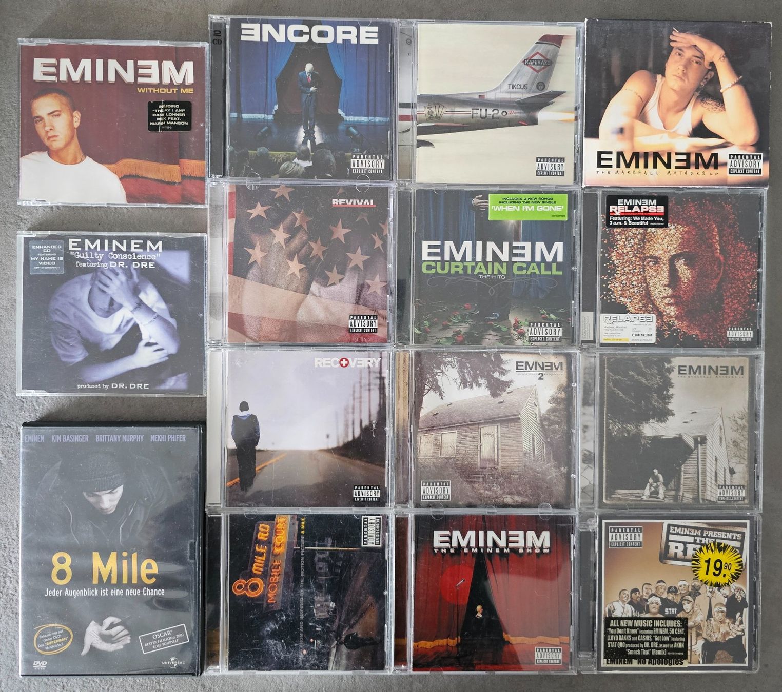 CD: Eminem CD's – Usato da Unterkulm venduto da Chaplyn2018
