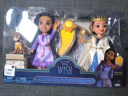 Asha et Reine Amaya Disney Wish - Coffret Cadeau Neuf!