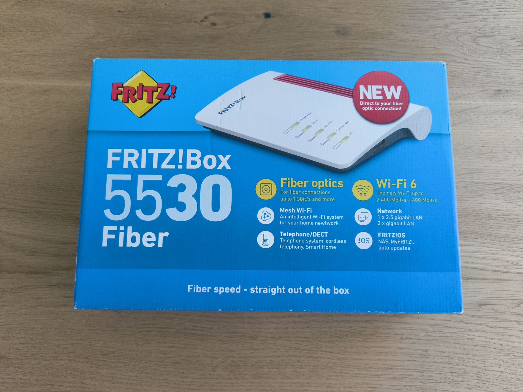 Fritz Modems & Router: FRITZ!Box 5530 Fiber Router – Gebraucht aus Sirnach von Michi580