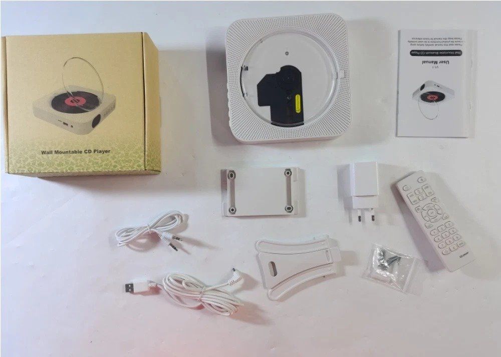 Casse acustiche: Bluetooth CD Player eingebauten HiFi Lautsprechern Desktop – Nuovo (secondo la descrizione) da Kirchdorf AG venduto da Apost008 2