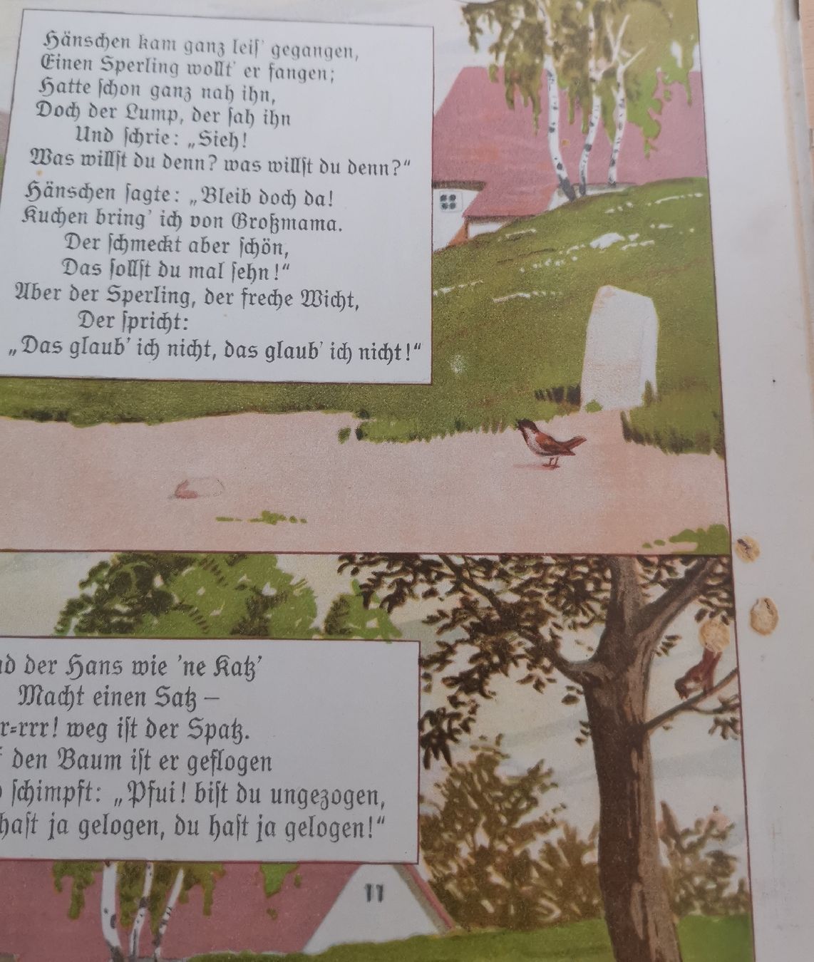 Libri: altes Bilderbuch " lasst uns fröhlich sein" – Usato da Egg b. Zürich venduto da Pronsch 3