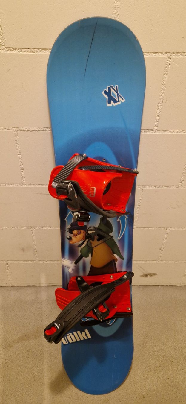 Völkl Boards: Snowboard Kinder mit Bindung 115cm – Gebraucht aus Winterthur von Tulipane 1
