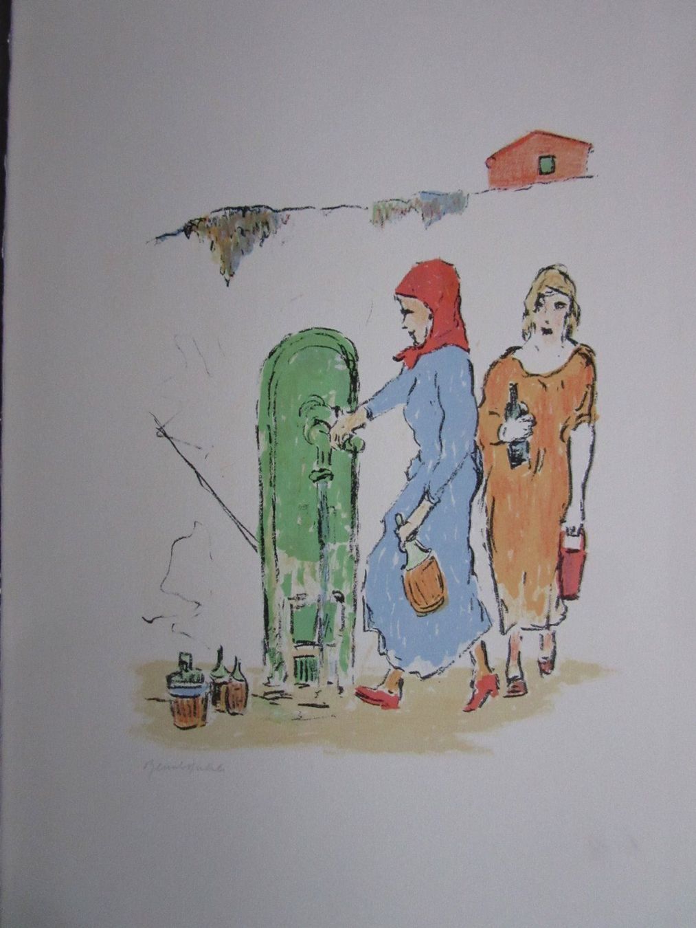 Grafiken & Lithographien: Renato Natali  1883 - 1979 LITHOGRAPHIE – Gebraucht aus Gersau von grafik-kunst