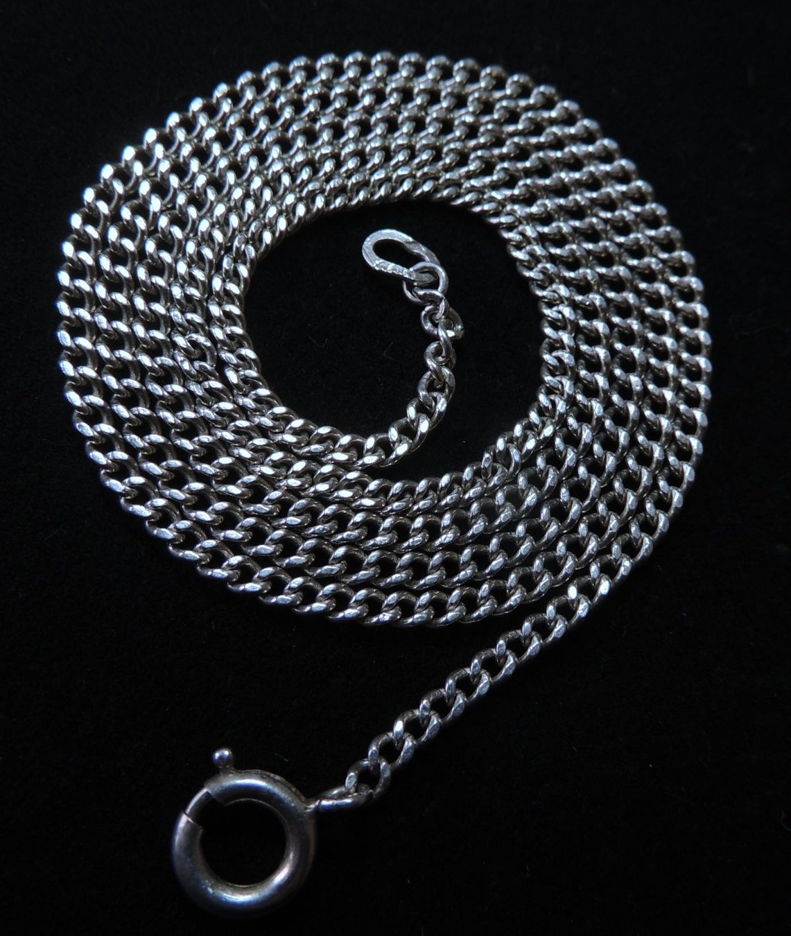 Catenine: Silber 800 Panzer Halskette 56 cm / 2,25 mm – Usato da Waldenburg venduto da schaller707