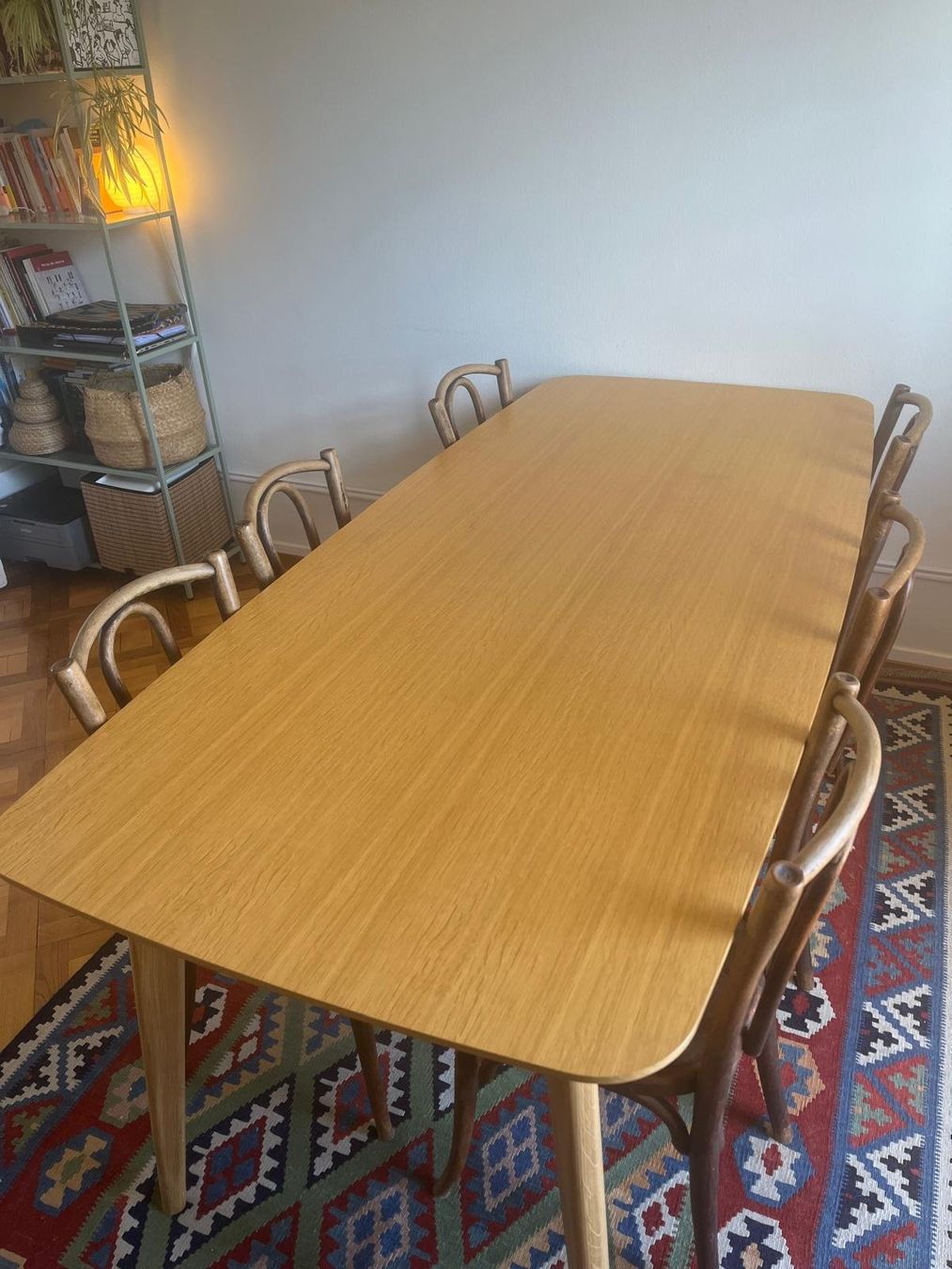 La Redoute Tavoli: Table à manger, en chêne, 8 couverts, La Redoute – Usato da Genève venduto da llanos_berser