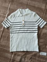 ​😍 Feinstrick-Poloshirt - L - Marine-Look