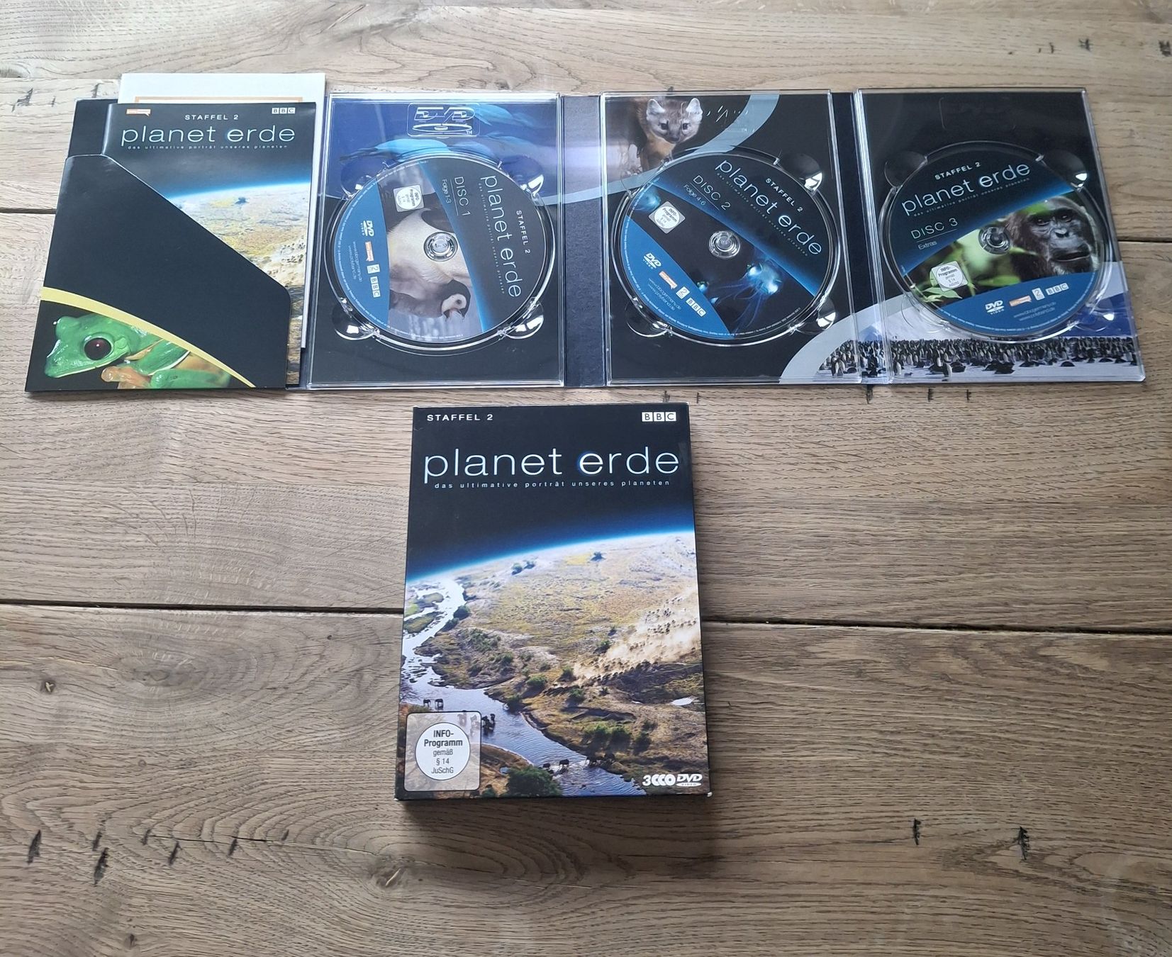 Tutti i DVDs: Planet Erde Staffel 1 + 2 DVD Set – Usato da Schaffhausen venduto da therealtoadette 2