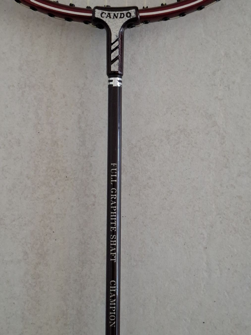 Raquettes: Badmintonschläger Set 2 Stk Cando Full Graphite Schaft Champ – D'occasion à Uster par mak_mw2n 4