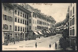 AK Brugg, Blick in die Hauptstrasse