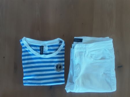 Schnäppli-Set!  T-Shirt + Jeans  Gr.S   ab 1.--