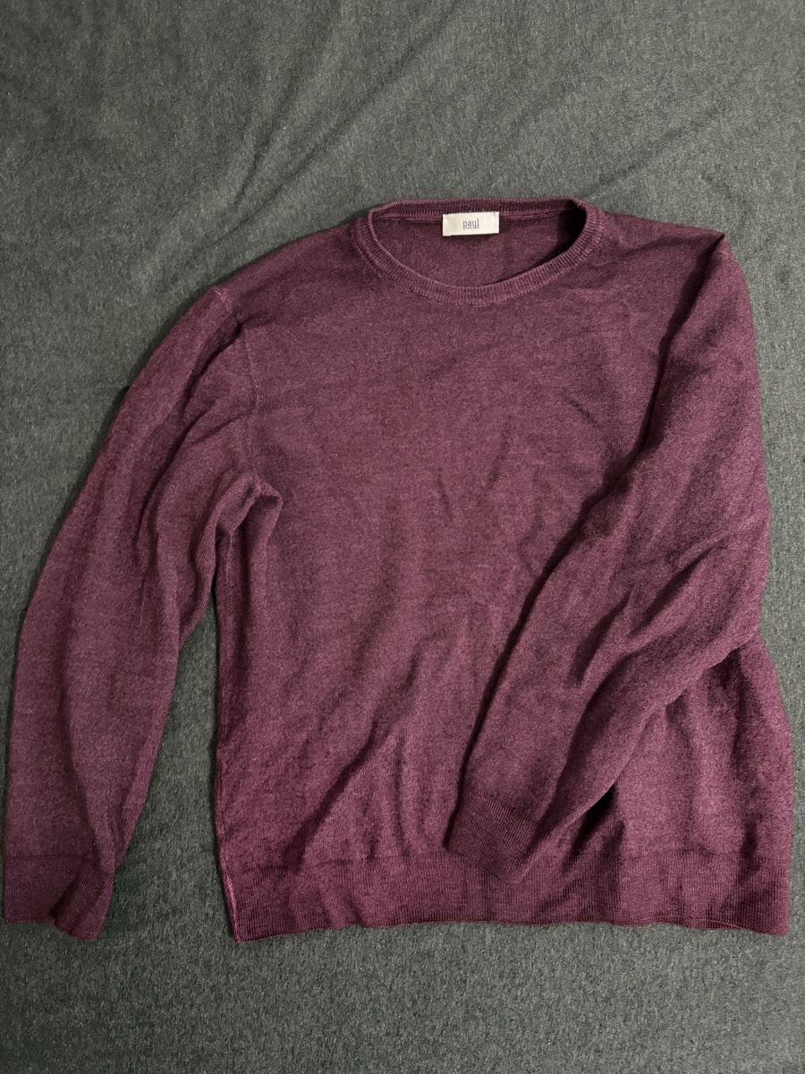 Maglioni & Felpe: 100% Merino Pullover Bordeaux/Violett Gr. M – Nuovo (secondo la descrizione) da Bern venduto da Roby2798
