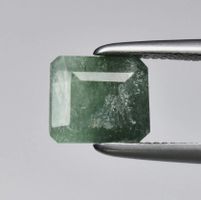 0.83ct Natur SI2 Turmalin unbehandelter Edelstein grün